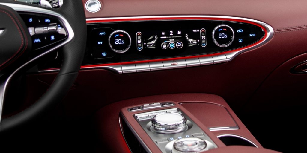 2022 Genesis GV70 Infotainment
