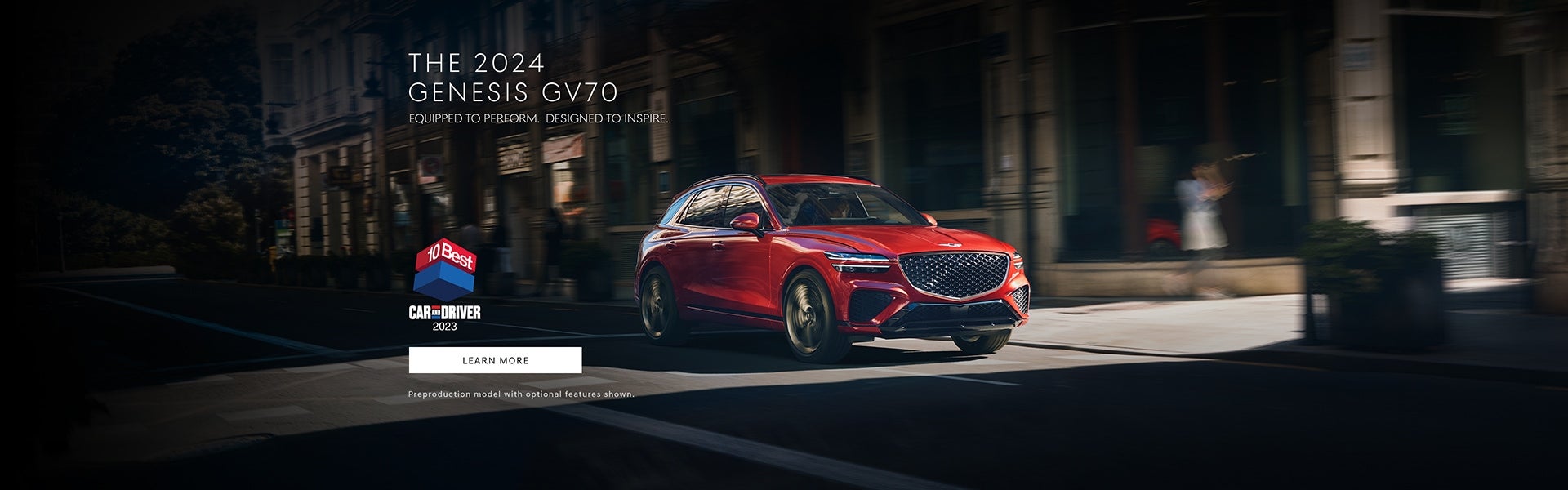 THE 2024 GENESIS GV70