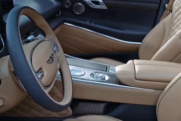 2022 Genesis GV70 Interior